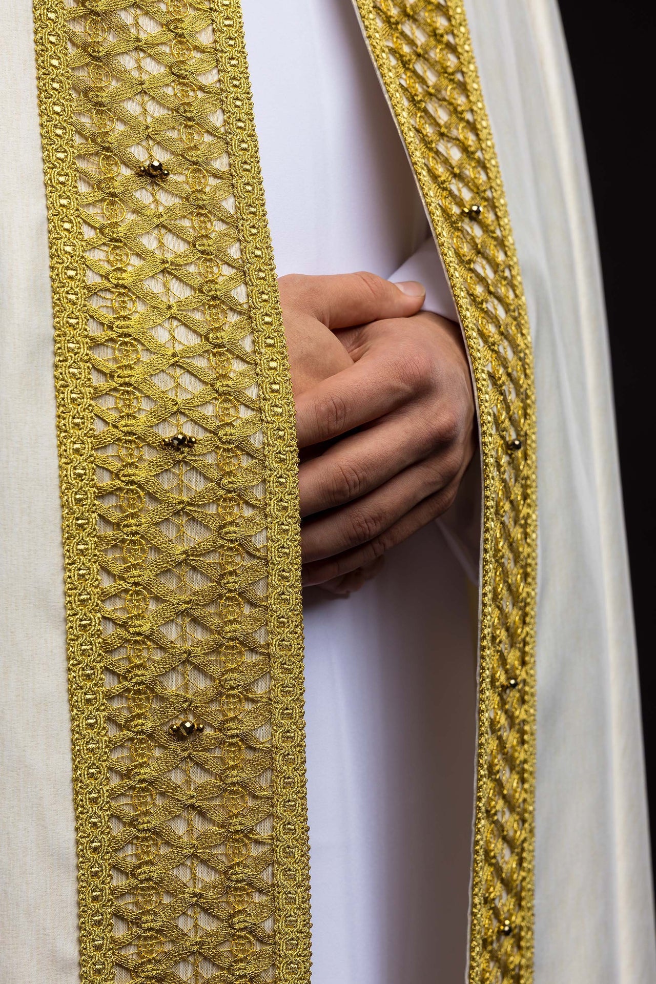 Capa de asperges artesanal com pedras naturais Handmade 3018