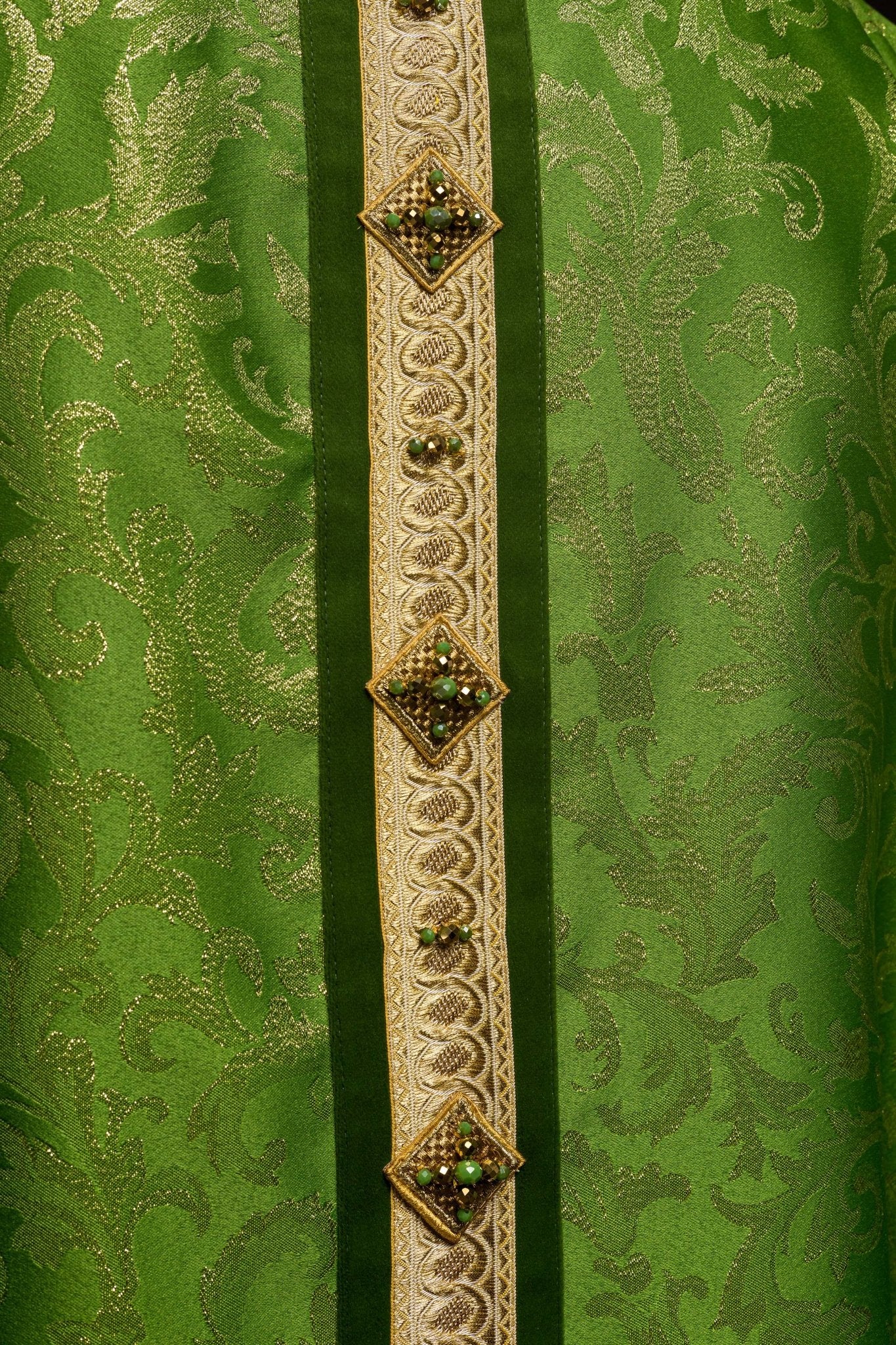 Casula feita à mão com pedras naturais Handmade 7003