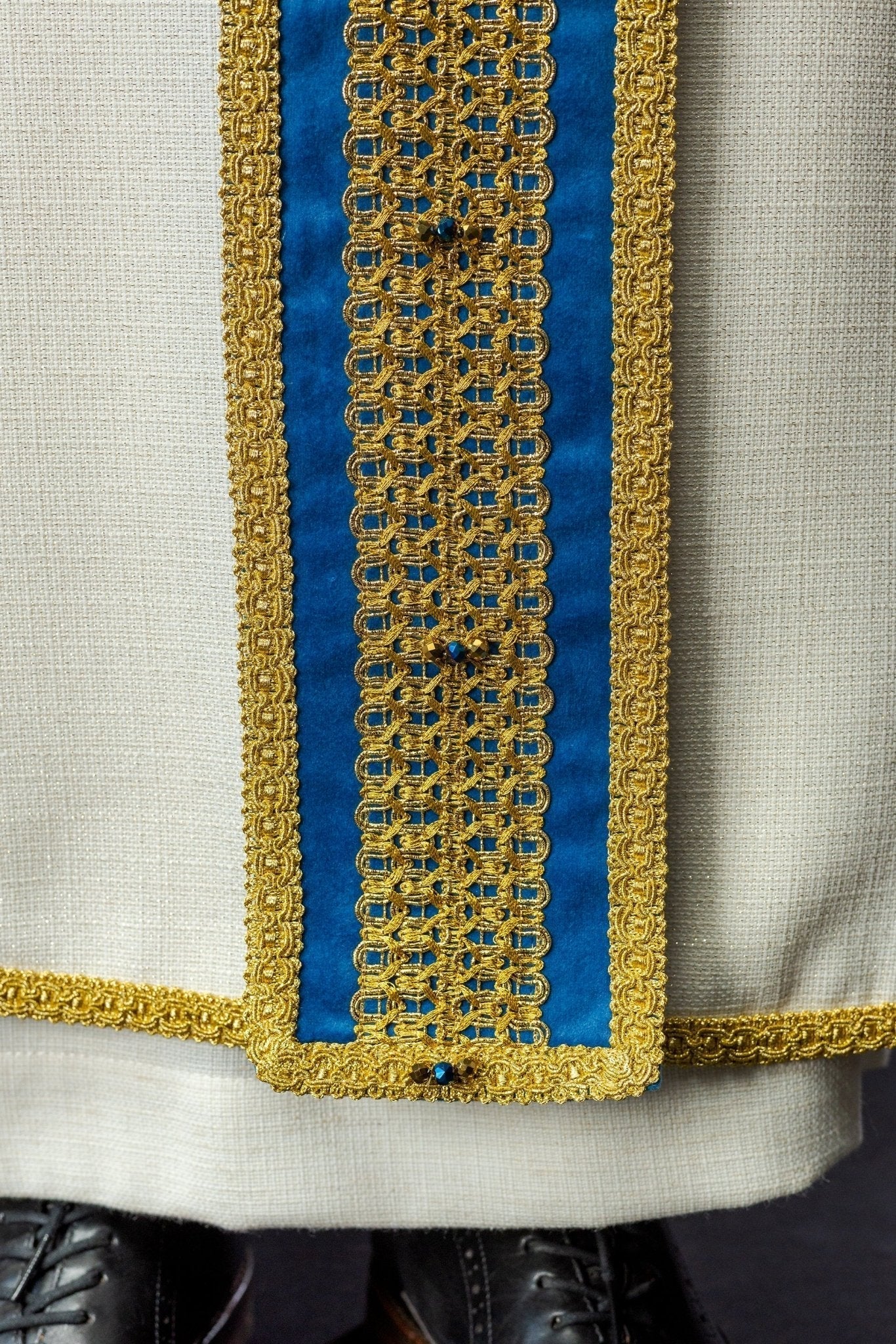 Casula feita à mão com pedras naturais Handmade 7001