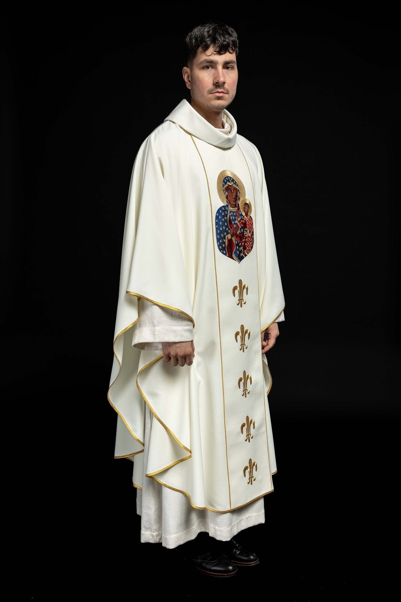 Casula Nossa Senhora de Czestochowa creme