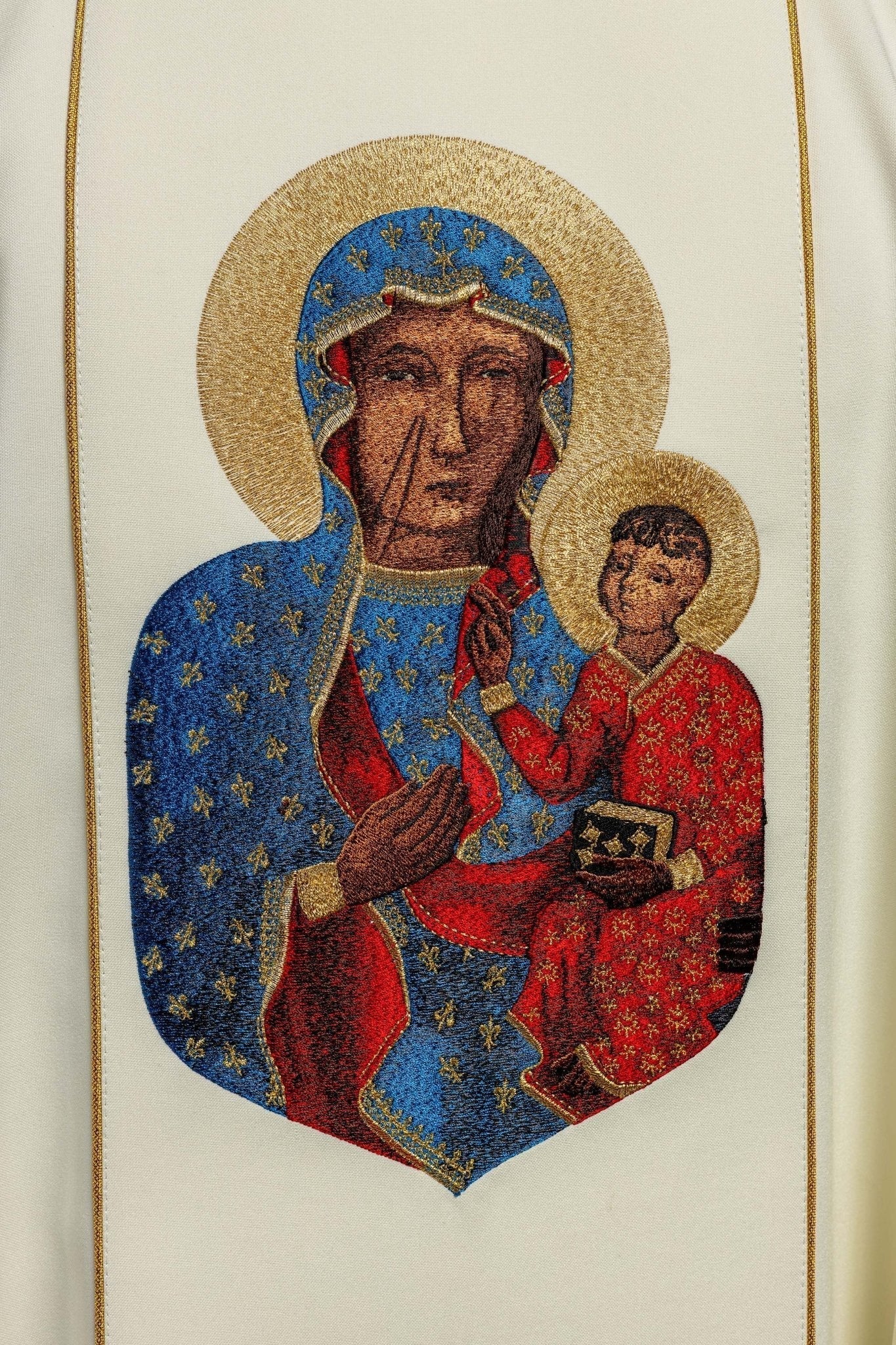 Casula Nossa Senhora de Czestochowa creme