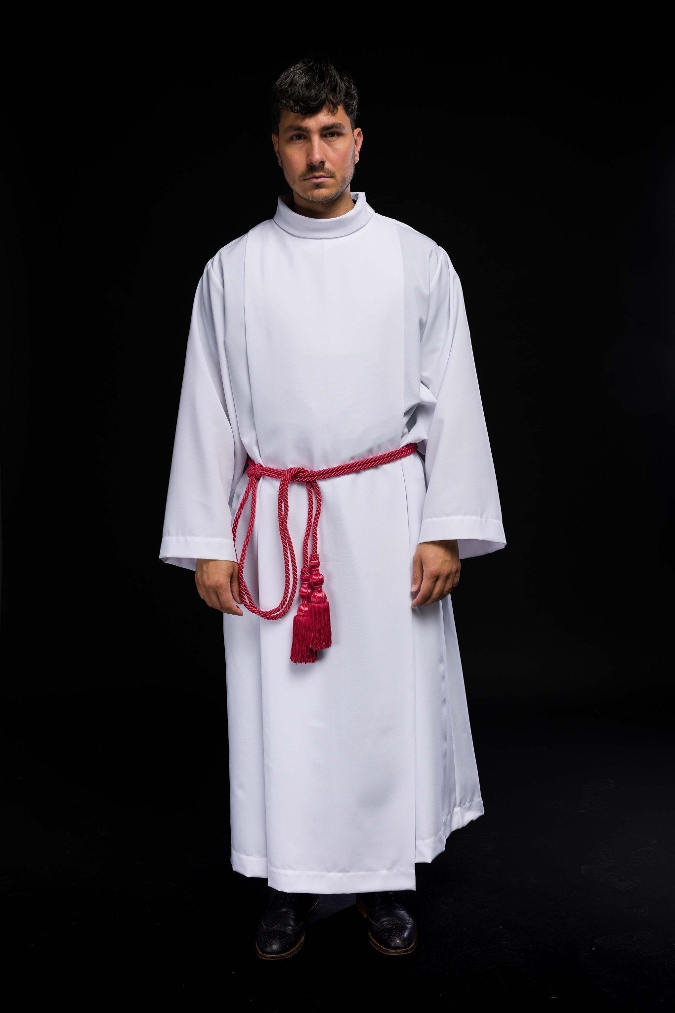 Cíngulo litúrgico vermelho