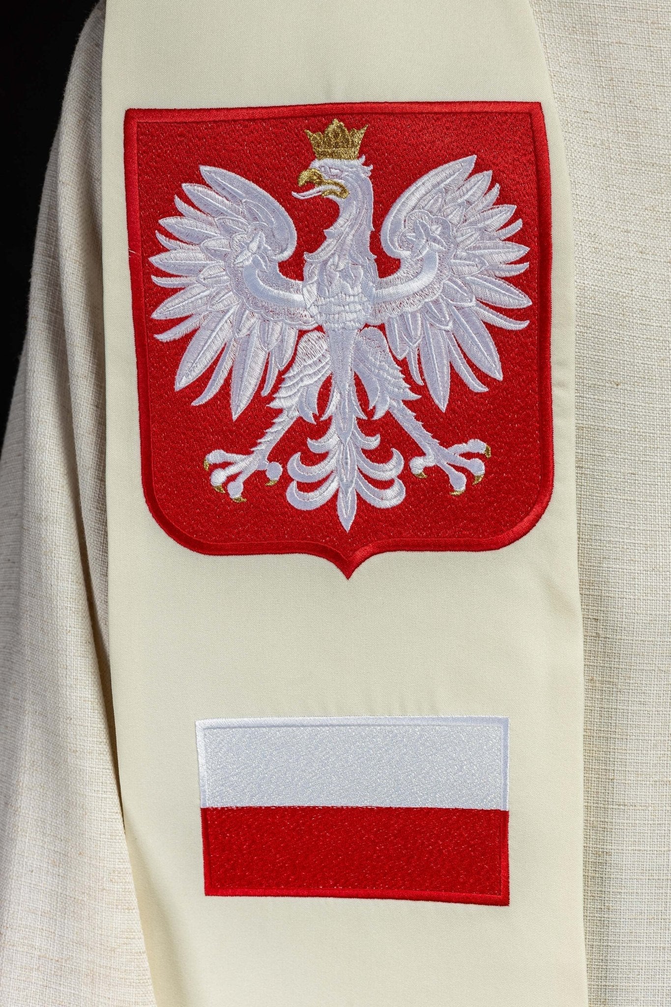 Estola bordada Nossa Senhora de Czestochowa