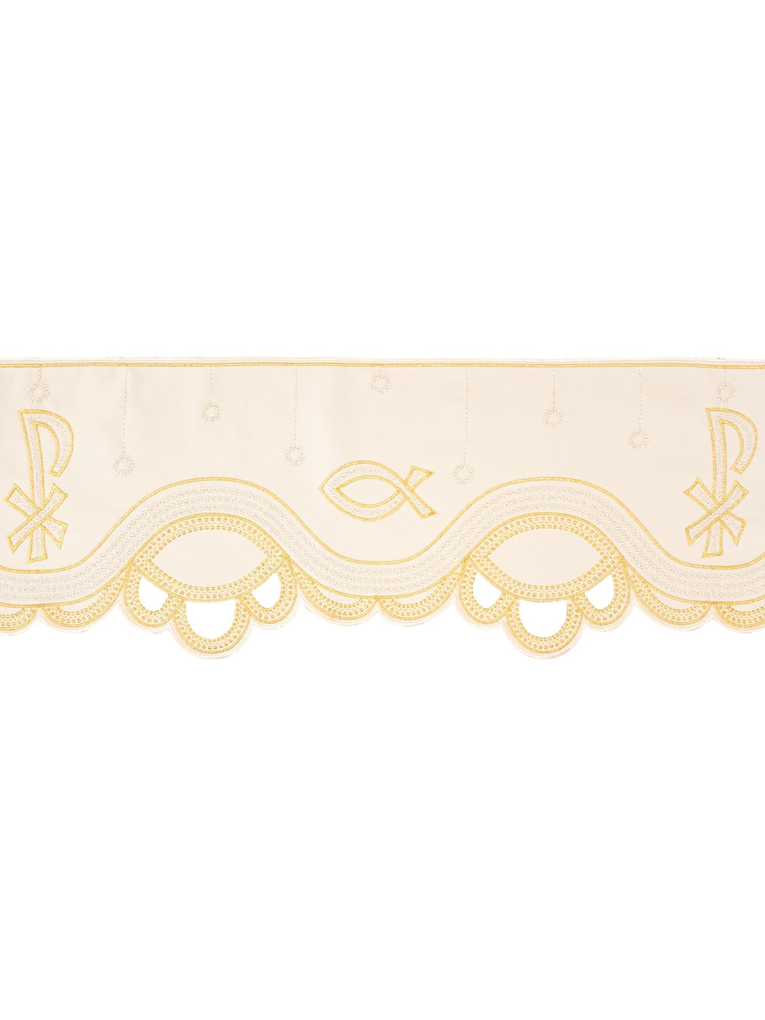 Renda PAX creme para toalha de altar
