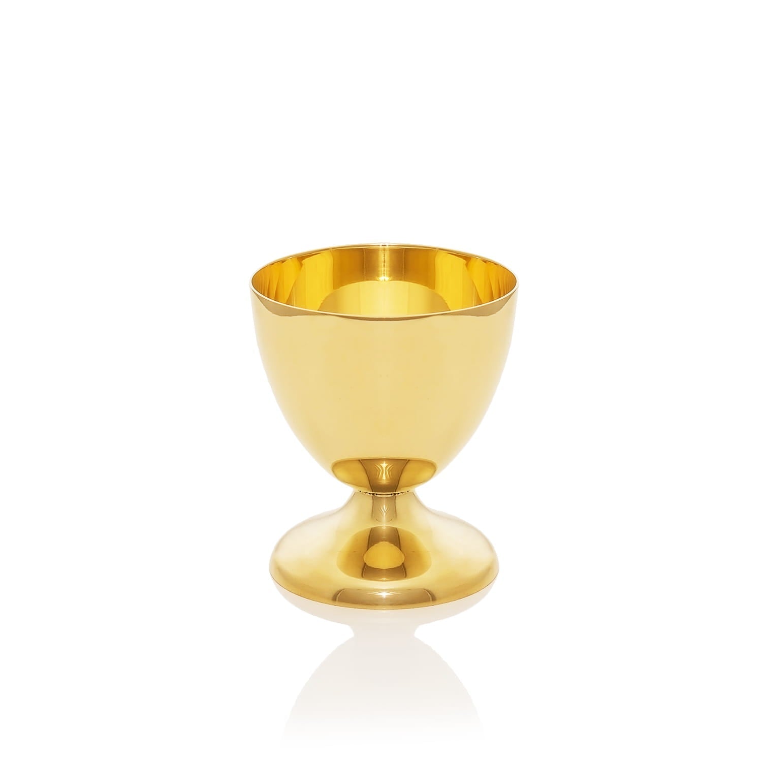 Cálice dourado de latão