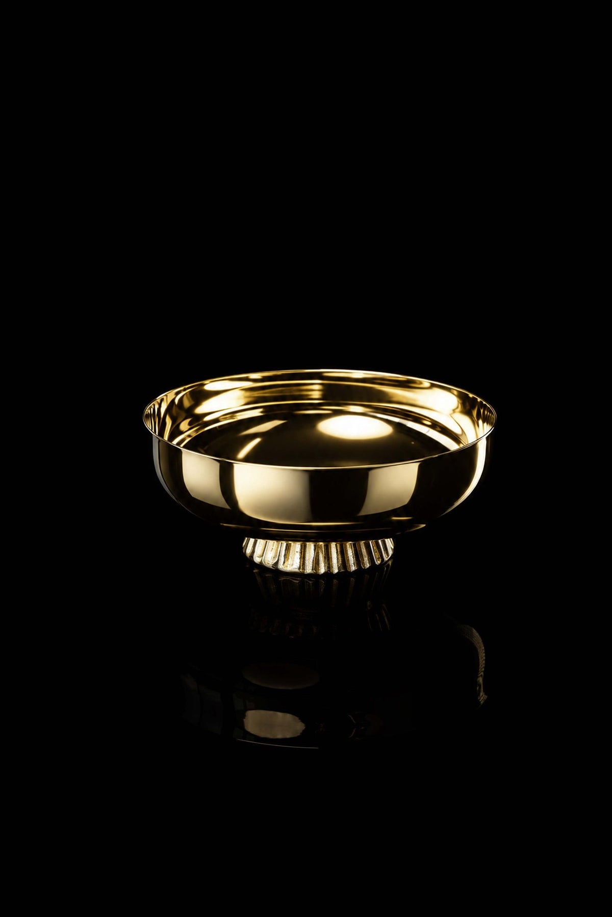 Pozłacana patena liturgiczna 12cm