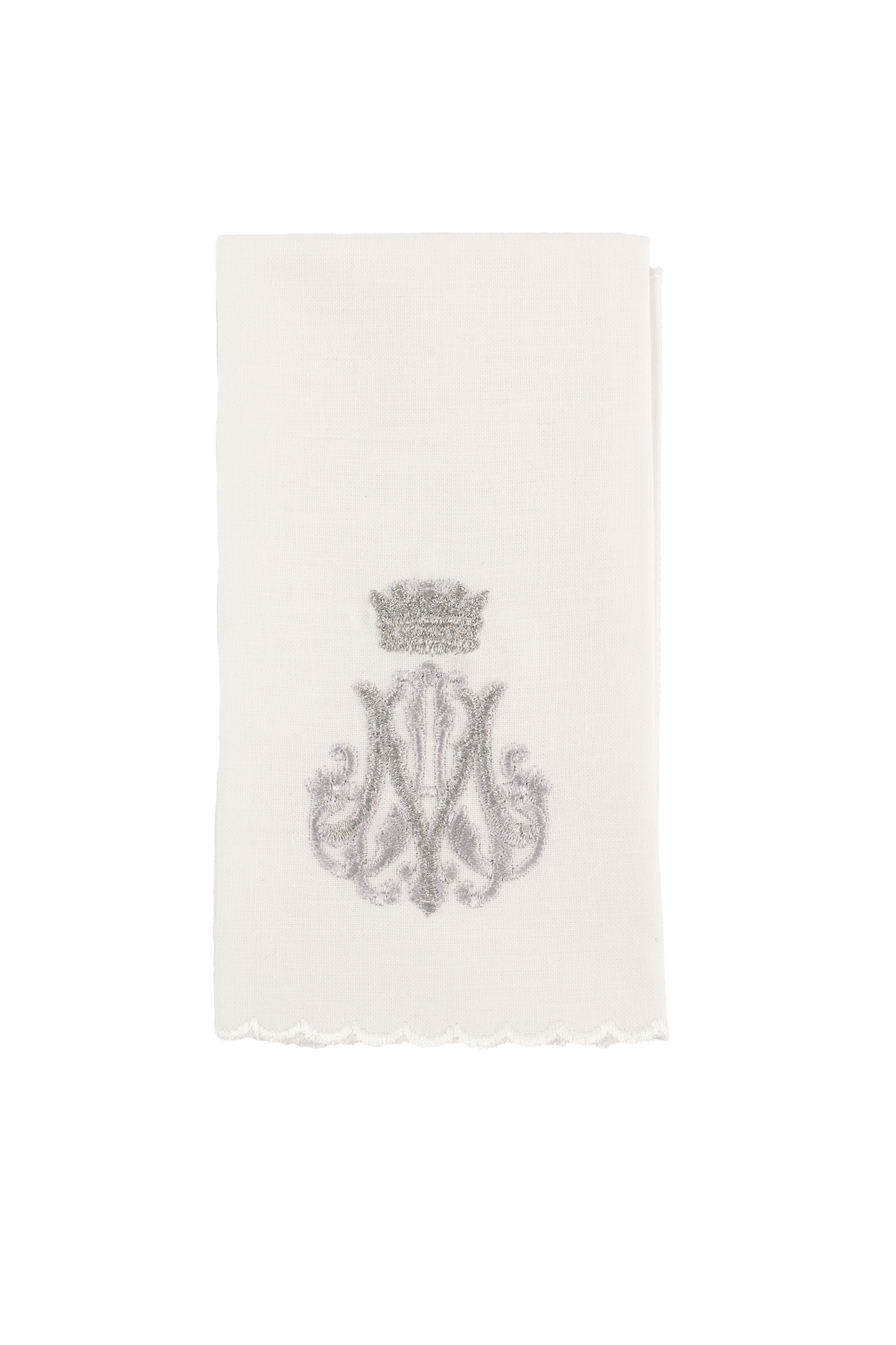 Conjunto de alfaias litúrgicas com bordado mariano
