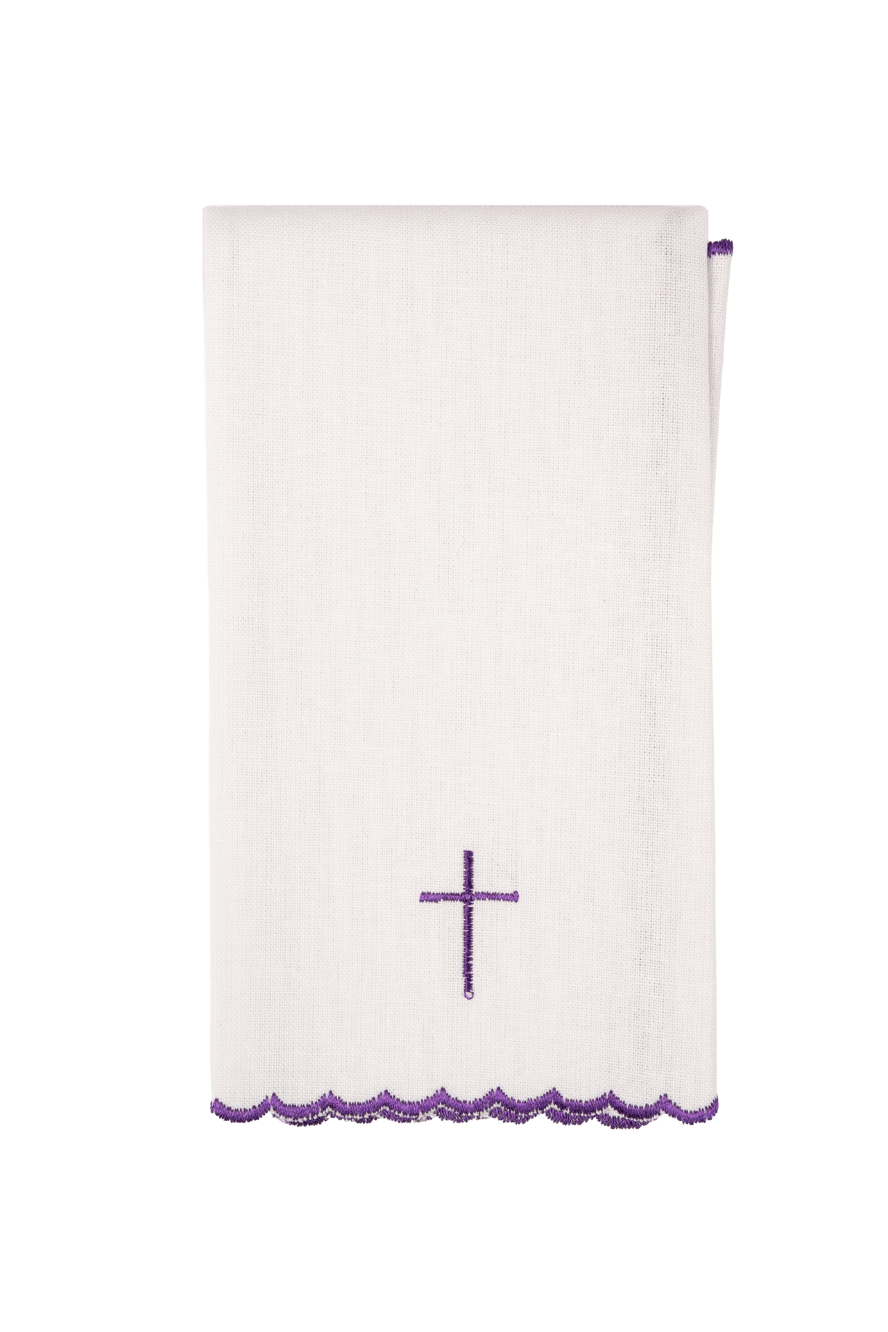 Conjunto de alfaias litúrgicas bordado Via Sacra