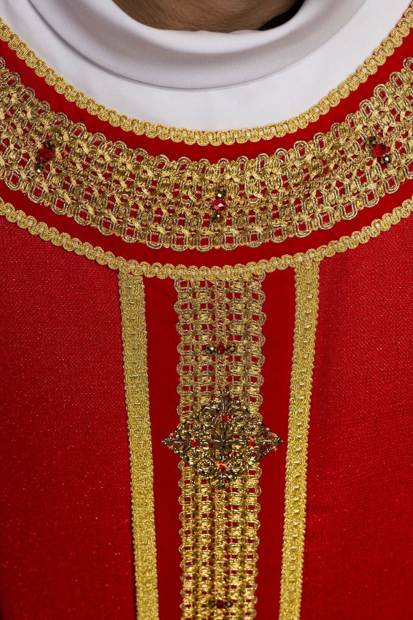 Casula feita à mão com pedras naturais Handmade 7001