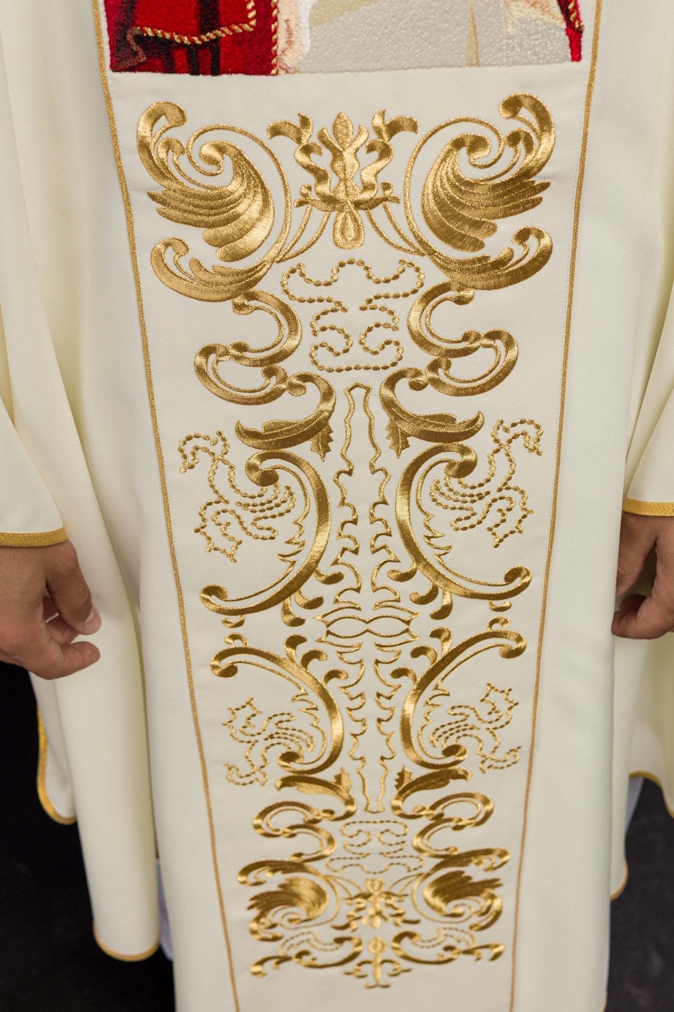Casula com imagem do Papa João Paulo II