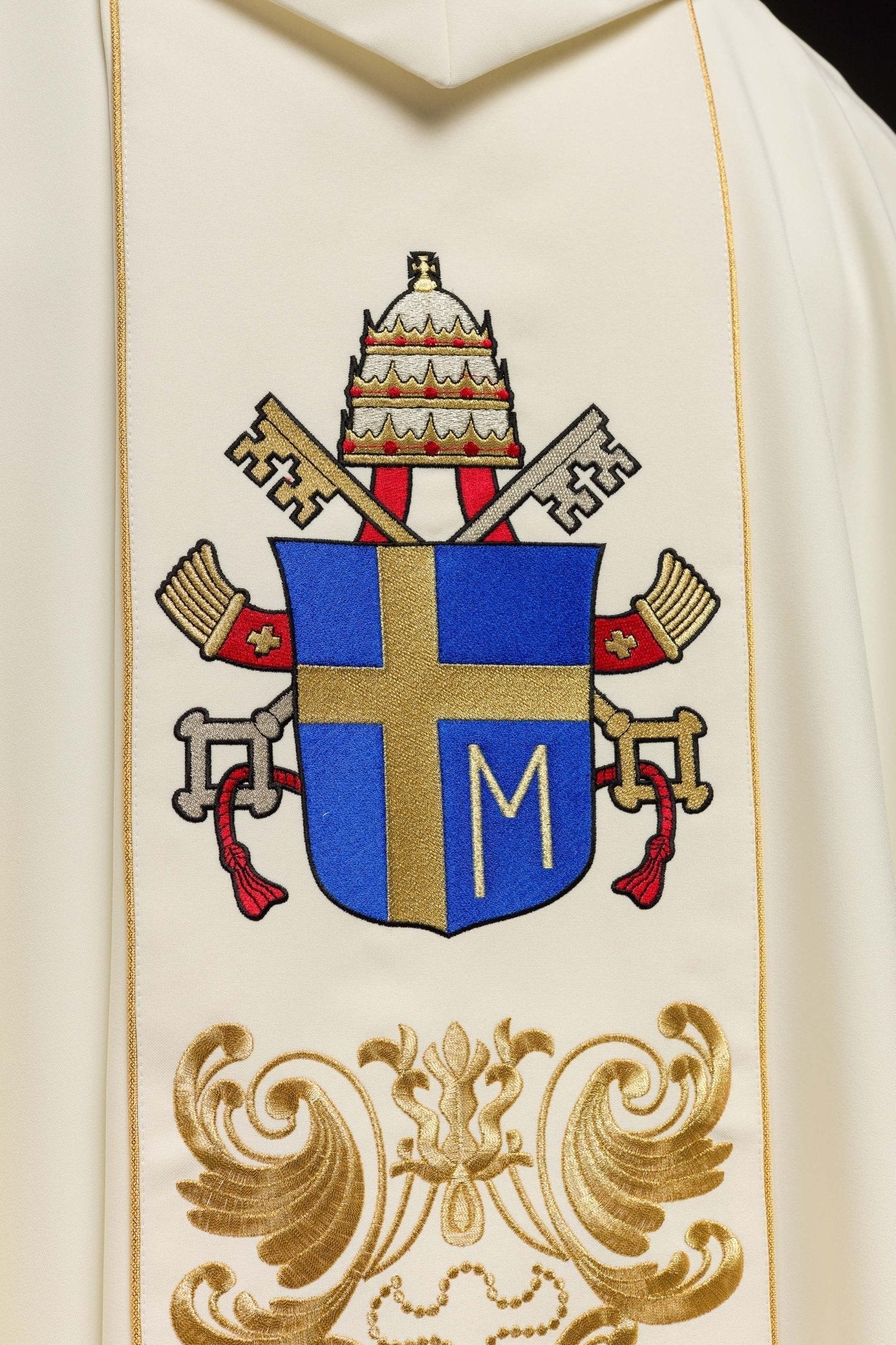 Casula com imagem do Papa João Paulo II
