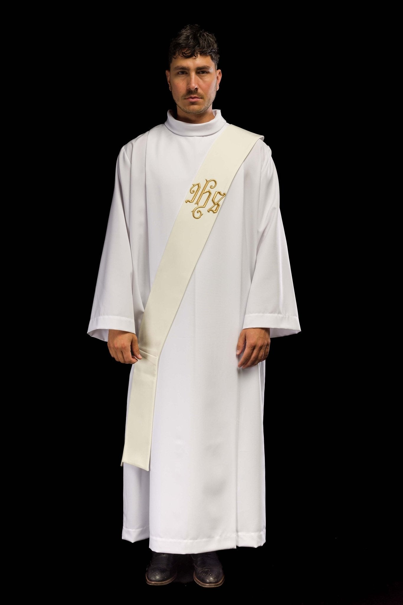 Estola diaconal IHS
