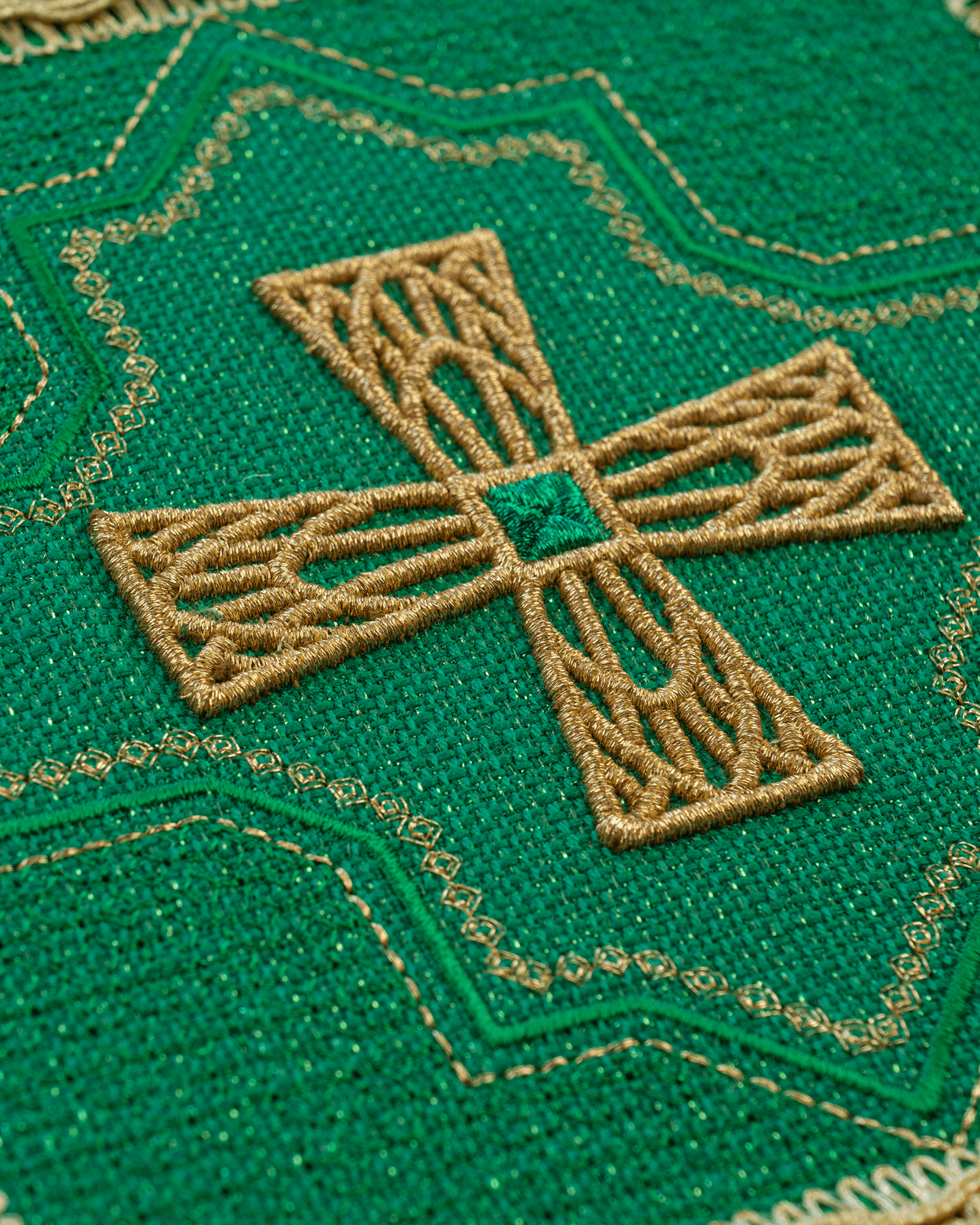 Conjunto de palas em quatro cores litúrgicas