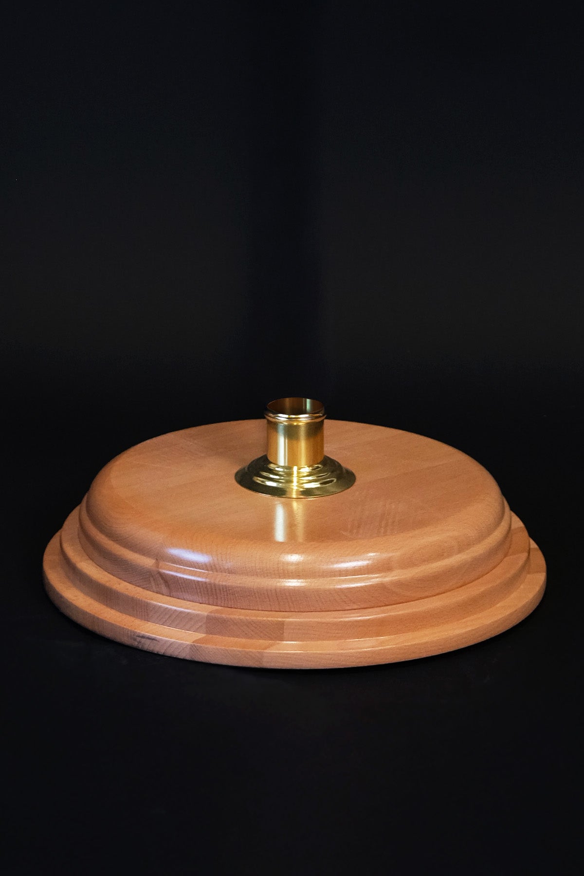Base de madeira para estandarte – 40 cm de diâmetro